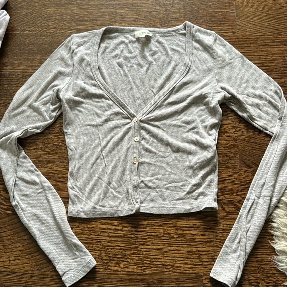 Wilfred Free Cropped Long Sleeve